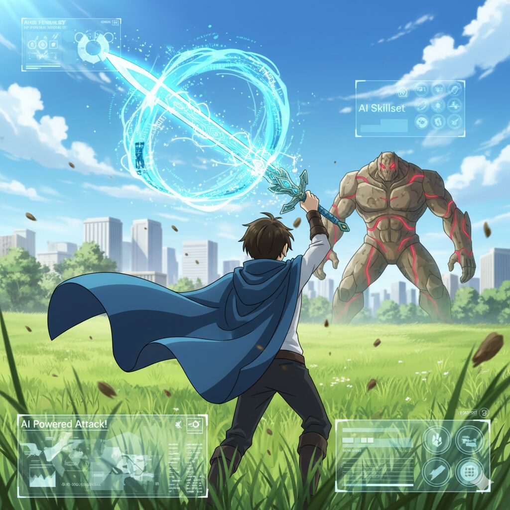 学歴コンプレックスという魔物に、AIを活用した2つのスキルを使って立ち向かう男性