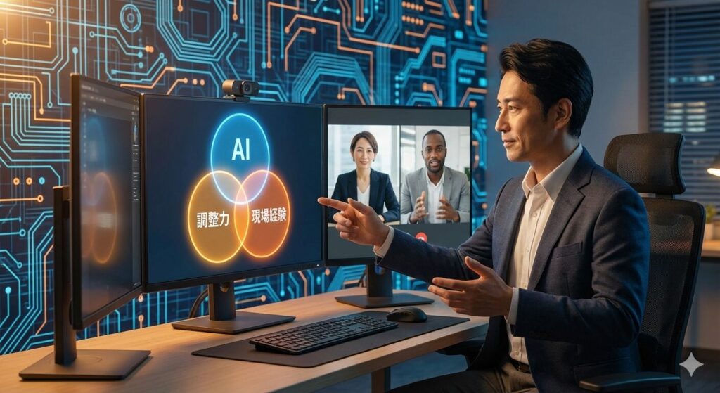 AI活用と現場力を組み合わせてIT業界で活躍するビジネスパーソン