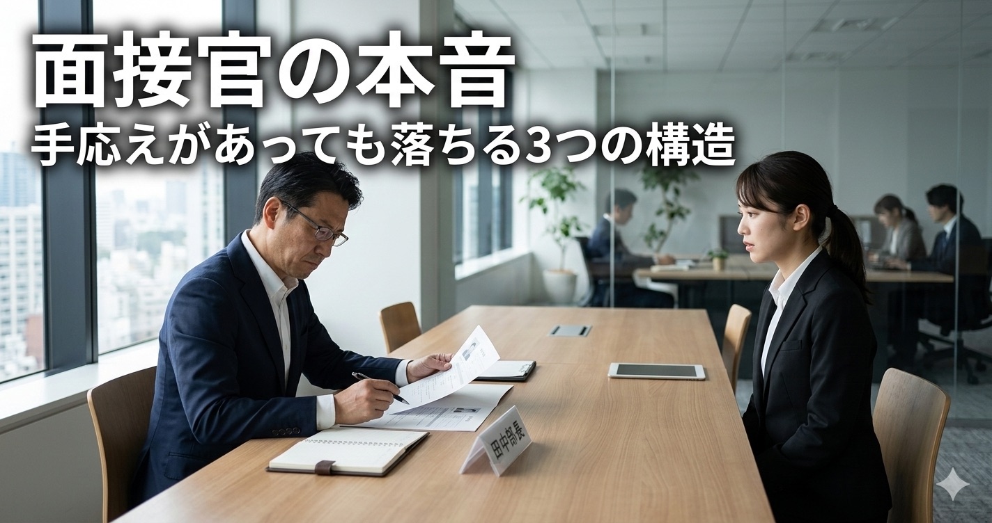 採用担当者が面接でメモを取りながら候補者と対話している様子